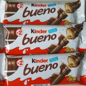 Mini barras de chocolate KinderBueno con crema de avellanas, pasteles dulces y dulces, compra a granel, patrones de tazas de bolas certificadas Halal - Product Image 5