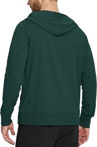 Premium 100% Polyester <b>Fleece</b> <b>Hoodie</b>-340 GSM Heavyweight Quick Dry Garment Dyed Custom Logo Soft & Warm Unisex Sweatshirt - Product Image 3