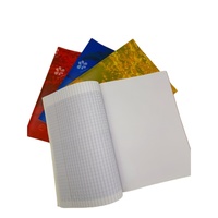 Carnet d'école personnalisé en gros avec logo, cahier d'exercices pour l'école primaire africaine 48/80/100 pages