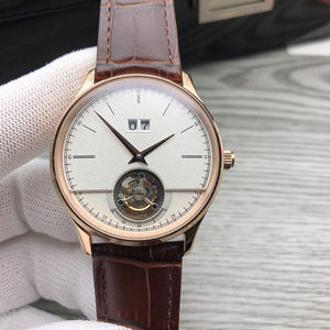 Top New Product Grand Calendar True Tourbillon Watch Sapphire <b>Mirror</b> 42mm Men's Business and Leisure Mechanical Watch - Product Image 1