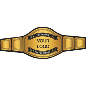 Championship <b>Belt</b> Customizable Wrestling <b>Belt</b> Fully Personalized 2mm Brass Plates Black <b>White</b> Brown Orange Blue Yellow Purple - Product Image 1
