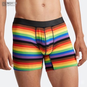 บ็อกเซอร์ผู้ชายหลายแพ็คมีดีไซน์ไม่ติดแท็กและสวมใส่สบายระบายอากาศได้ดีทำจากวัสดุน้ำหนักเบาสำหรับผู้ชายฤดูร้อน - Product Image 2