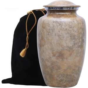 Urnas de Cremación Modernas para Adultos, de Metal, Hechas a Mano, Personalizadas, de Estilo Antiguo, para Distribución al por Mayor y Menor, Suministros Funerarios - Product Image 2