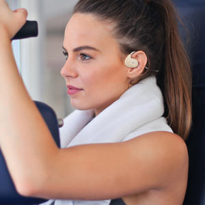 HOME Digitalome Auriculares Deportivos Inalámbricos con Bluetooth, Audífonos de Conducción Ósea, Color Blanco, para Videojuegos, con Diseño de Oreja Abierta, con Diseño de Bluetooth, de Color Blanco, para Videojuegos - Product Image 6