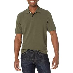 Camisetas de trabajo informales de nuevo diseño para hombres de secado rápido 100% algodón importado 3 botones de manga corta para polos - Product Image 5
