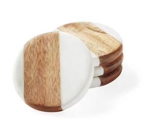 Juego de posavasos de estilo clásico con forma de Octágono ecológico de acero inoxidable de primera calidad, alfombrillas decorativas para bebidas para escritorio de oficina, Bar de fiesta - Product Image 4