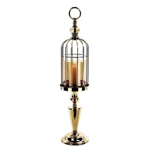 Bougeoir Finition brillante Pièce maîtresse de table fantaisie pour bureau ou décoration de Noël en vente! - Product Image 5