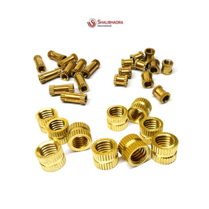 Écrous à micro-inserts en laiton de haute qualité fabriqués en Inde, prix de gros, fournisseur direct - Product Image 1