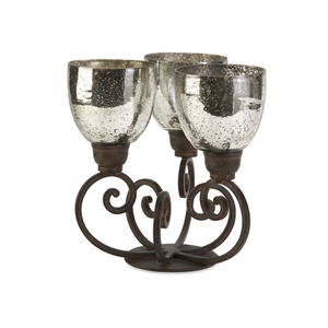 Bougeoir en cristal, décoration de la maison, autre support de bougie brillant, pour l'intérieur et l'extérieur - Product Image 4