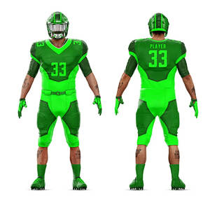 Maillot de football américain Offre Spéciale impression personnalisée équipe nom numéro maillots jeu chemise d'entraînement pour hommes jeunes - Product Image 4