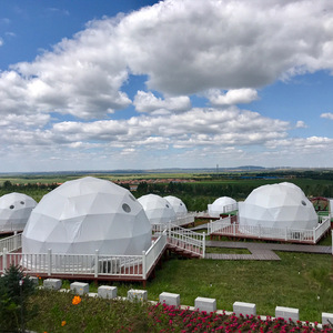 Tente de glamping de luxe, grande tente <span class=keywords><strong>safari</strong></span> en toile pour projets d'éco-resorts, offrant un confort élevé dans les environnements extérieurs - Product Image 2