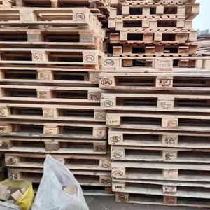 Venta al por mayor 2025 Euro EPAL Palets de madera de doble cara y una cara 4 vías Entrada en stock y listo para la venta para uso industrial - Product Image 1