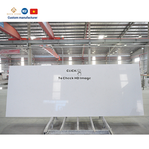 Việt Nam nhà máy đáng tin cậy chống ẩm khu dân cư dự án biệt thự nhân tạo đá thạch anh 1 mảnh duy nhất slab bếp đảo Top - Product Image 2