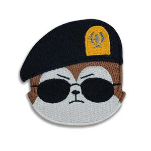 Venta al por mayor diseñador personalizado extraíble tejido bordado hierro en ropa bordado hacer parche de logotipo personalizado para ropa - Product Image 6