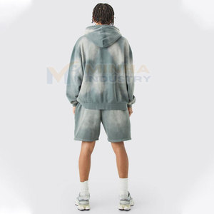 Sweat à capuche oversize décontracté avec fermeture éclair, personnalisable, tendance, doux, confortable, coupe ample - Product Image 3