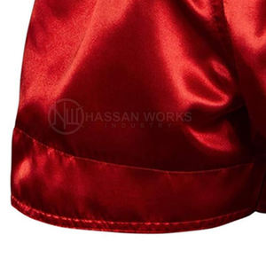 Shorts de boxe pour hommes légers, personnalisables, confortables, à taille élastique, respirants, séchage rapide, 100% polyester, service OEM - Product Image 3