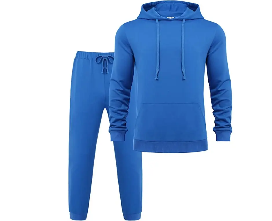 blue track suit training and jogging wear for men and women