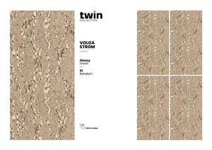 Azulejos de porcelana de doble carga 600x1200 | Azulejos brillantes de gran formato 24x48 | Soluciones de exportación de azulejos de pared y suelo de 60x120cm - Product Image 3