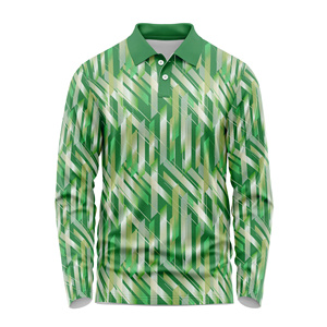 Camiseta de Golf Profesional de Manga Larga, Antiarrugas, de Jersey Sólido, Material Atlético para Entrenamiento al Aire Libre y Viajes - Product Image 4