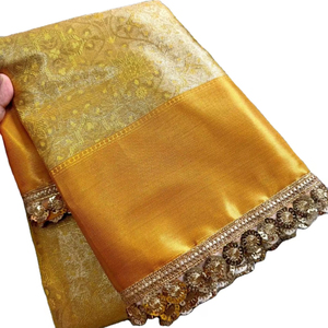 Diseño de éxito inspirado en Bollywood Hermoso Sari elegante de color brillante con estampado digital con una pieza de blusa de punto a un precio asequible - Product Image 1