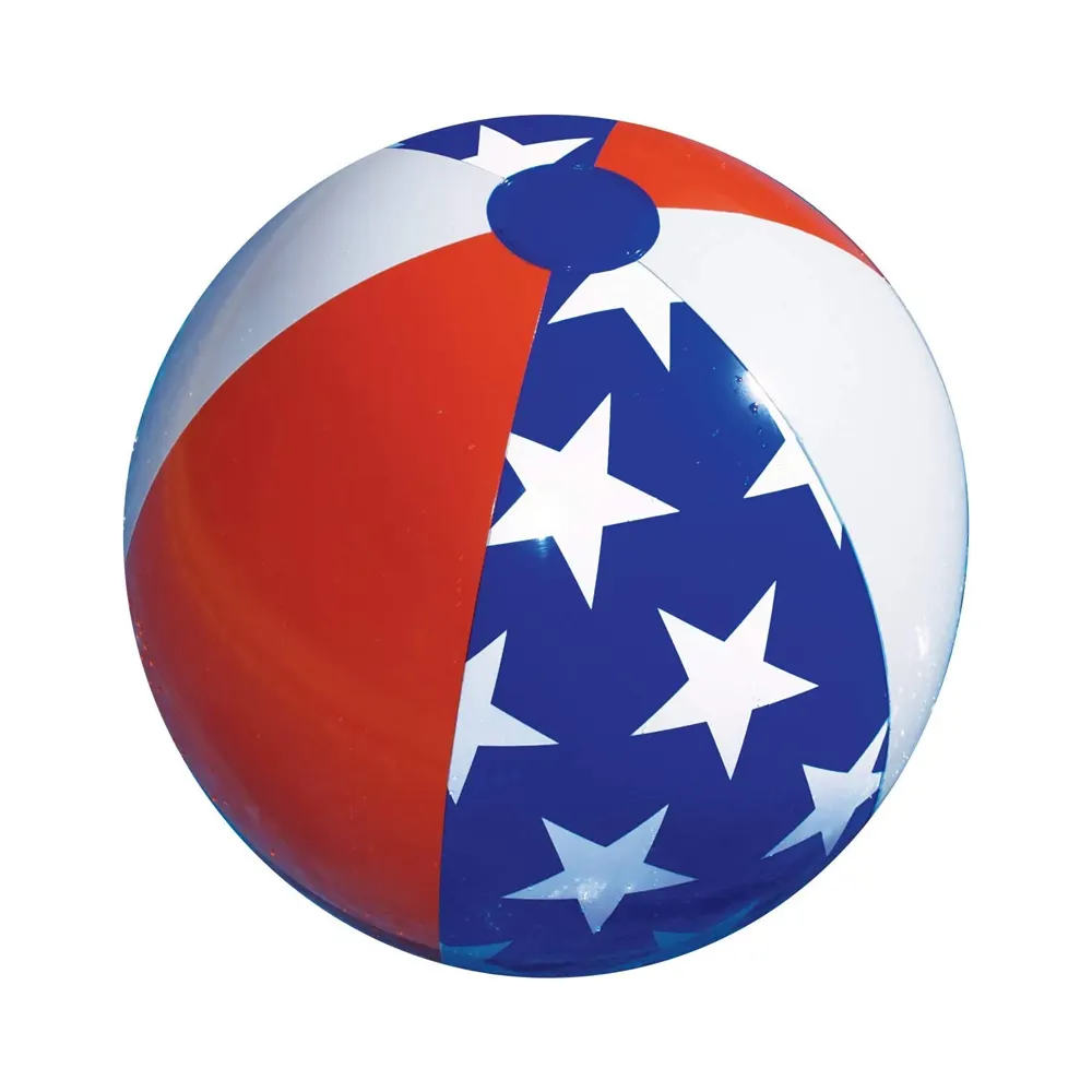 Swim Line 22 Inch Top Grade Americana Series Beach Ball High Demanded Product for Pool American Flag Design