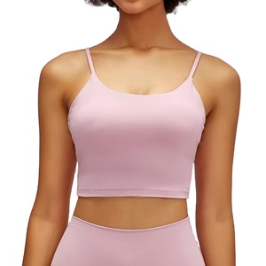 Top Deportivo Corto Sexy con Tirantes para Mujer, Venta al Por Mayor, para Yoga, Ejercicio, Fitness, Running, Modelo 2027 - Product Image 2