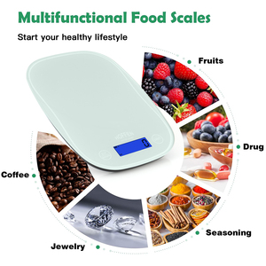 เครื่องชั่งน้ำหนักอาหารแบบพับได้ขนาดเล็ก5กก. * 1กรัมเครื่องชั่งอาหารสำหรับอบ - Product Image 4