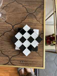 Distributor Square Glass Mosaic Coaster Drink Mat Kitchen <b>Table</b> <b>Protection</b> Pad Coffee Cup Holder Restaurant Barware Dining Cafes - Product Image 3