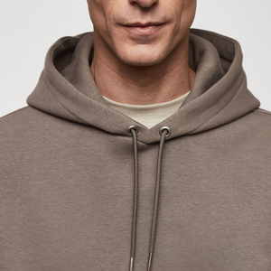 Sudadera con Capucha Personalizada con Logotipo Informal para Hombre, de Manga Larga, Color Sólido, Tejido Transpirable de Alta Calidad con Diseño de Capucha - Product Image 3