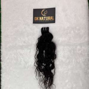 100% Real Human Hair Bundles Kinky Curly Remy Indian Hair No <b>Tangles</b> No Shedding Natural Black for Girls and women's - Product Image 6