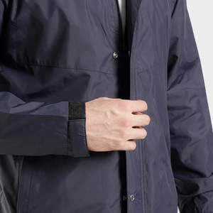 Hot Selling Unisex Winter Waterproof <b>Windproof</b> Eco-Friendly 100% Polyester Hooded Windbreaker Plus Size Tracksuit Custom Logo - Product Image 4