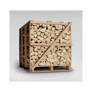Horno seco, leña, troncos de madera noble ecológica natural, calefacción renovable, quema eficiente de combustible, chimenea de energía limpia - Product Image 1