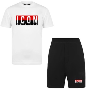 Ensemble de t-shirts d'été en coton à col rond pour hommes de qualité supérieure tissu éponge à séchage rapide pour vêtements de rue décontractés et course à pied - Product Image 3