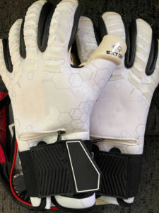 Gants de gardien de but en latex imperméable respirant épaissi de 4 mm, sans protection des doigts, antidérapants, professionnels, pour le football en plein air - Product Image 2