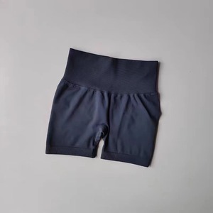 Pantalones cortos de gimnasio sin costuras Cintura alta Fitness Biker Pantalones cortos de impacto para mujeres Pantalones cortos de yoga personalizados para mujeres al por mayor - Product Image 2