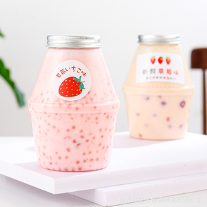 Vietnam Manufacturer's 500ml PET Plastic Banana <b>Bottle</b> with <b>Aluminum</b> Cap & Straw Hole for Food & Beverage Packaging & Printing - Product Image 4