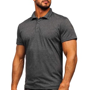 100% camisas polo de algodón camisetas de golf con logotipo personalizado - Product Image 3