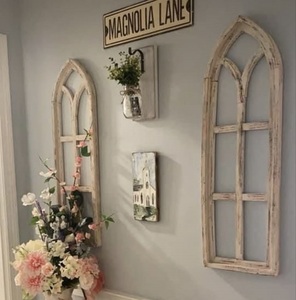 Panel decorativo de pared de madera con diseño Boho chic ideal para interiores minimalistas modernos y paredes de hogar de estilo escandinavo - Product Image 2