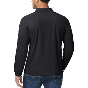 Polo con logotipo bordado de diseño de lujo para hombre, de negocios, Formal, de manga corta, de verano, con estampado de golf, tejido deportivo - Product Image 3