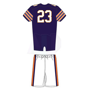 Uniforme de Fútbol Americano de Manga Corta Transpirable, Nuevo Diseño, para Uso Continuo, en Equipo - Product Image 3