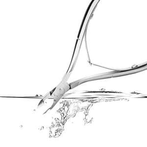 Pince à ongles en métal doré pince à cuticules tondeuse en acier inoxydable pince à ongles à affûter Double ressorts outil pour enlever la peau morte - Product Image 5