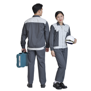 Ropa de trabajo MÁS VENDIDA con logotipo, uniforme de soldadura, ropa de trabajo de ingeniería, chaqueta de seguridad industrial, pantalones cargo personalizados para mujer, MOQ BAJO - Product Image 1