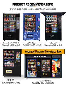Máquina Expendedora de Bebidas Frías con Estándar de Calidad Alemán, Pantalla Táctil LCD de 7 Pulgadas, SDK, Múltiples Métodos de Pago, Monitoreo Remoto, Certificación CE - Product Image 3