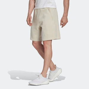 Pantalones cortos informales de verano para hombre, de alta calidad, holgados, de algodón, de color sólido, de secado rápido, transpirables, teñidos lisos - Product Image 1