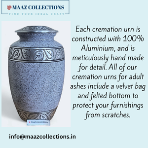 Venta al por mayor de urnas de cremación de latón de estilo americano personalizadas, contenedor conmemorativo, tarro y olla, urnas de entierro de metal del proveedor de la India - Product Image 2