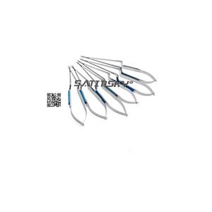 Instruments de ciseaux microchirurgicaux en acier inoxydable pour la neurochirurgie manuelle - Product Image 1