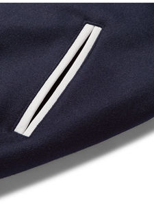 Chaqueta Universitaria de Lana de Alta Calidad para Hombre, Tipo de Cierre con Botones, Bolsillos, Chaqueta Bomber Cálida de Béisbol Universitaria para Hombre - Product Image 4