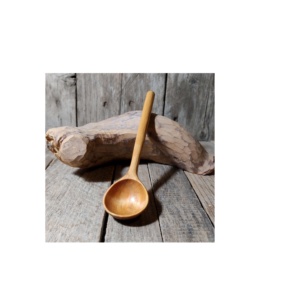 Mini cuillères en bois naturel/taille personnalisée prix bon marché avec vente produit - Product Image 4