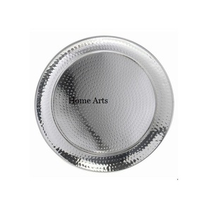 Nouvelle conception de plateau de service de nourriture en métal forme ovale plateau de service de dessert de taille personnalisée pour les meilleures ventes - Product Image 5