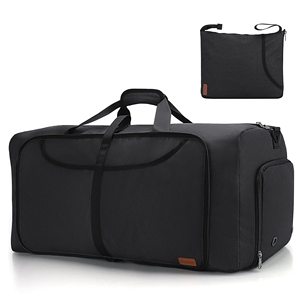 Bolsa de Viaje Convertible Grande con Compartimento para Zapatos, 75L, Plegable, para Fin de Semana, Bolsa de Lona de Viaje - Product Image 1